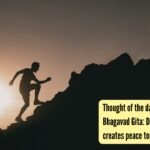Discipline today creates peace tomorrow