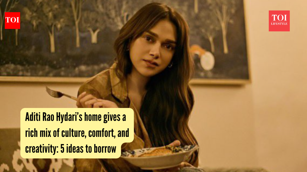 Aditi Rao Hydari House: Aditi Rao Hydari’s home gives a rich mix of culture, comfort, and creativity: 5 ideas to borrow