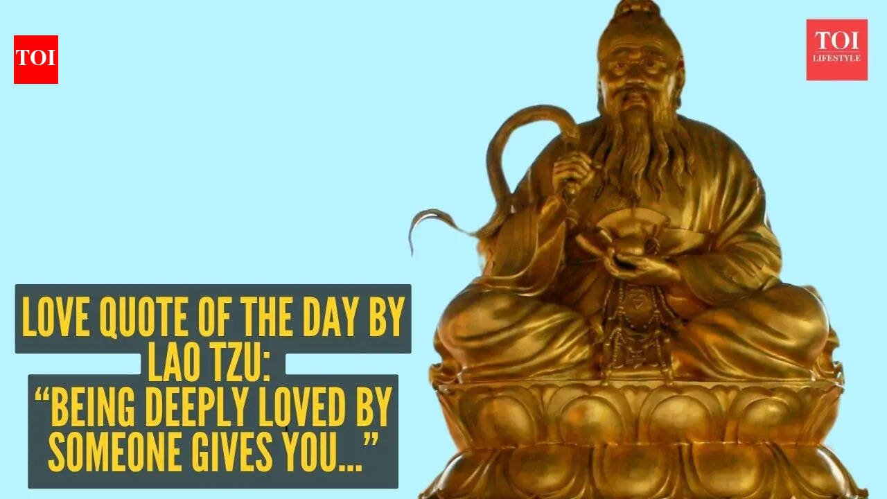 “Being deeply loved by someone gives you...”