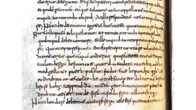 Experts stunned by a forgotten medieval book in Rome hiding oldest English poem