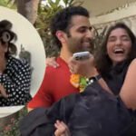 Archana Puran Singh cheers on, as son Aayushmaan Sethi's girlfriend has now moved in with the family, he carries her in his arms | Hindi Movie News