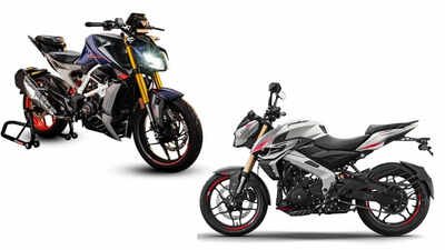 Bajaj Pulsar NS400Z vs TVS Apache RTR 310: Pricing, specs & more