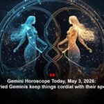 Gemini Horoscope Today, May 3, 2026: Married Geminis keep things cordial with their spouse