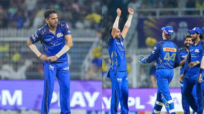 IPL 2026 | Deepak Chahar mocks viral 'chit celebration' with hilarious no-chit act during KKR vs MI match - WATCH | Cricket News