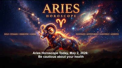 Aries Horoscope Today, May 2, 2026: Be cautious about your health