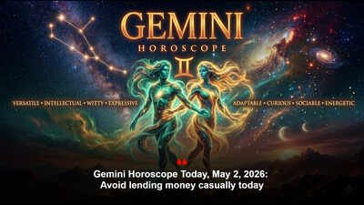 Gemini Horoscope Today, May 2, 2026: Avoid lending money casually today