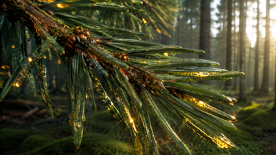 Gold growing on leaves? Scientists uncovered a strange forest phenomenon in Finland