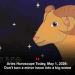 Aries Horoscope Today, May 1, 2026: Don't turn a minor issue into a big scene