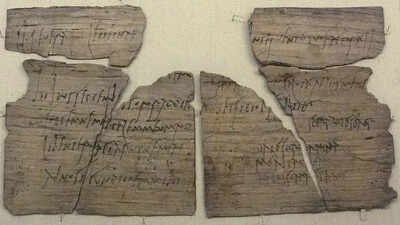 In 1973, an excavator pulled out a pile of soggy wood chips and discovered the world’s oldest birthday invitation |