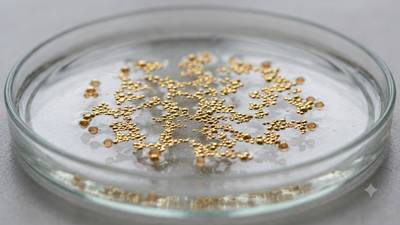 Japanese scientists discover “liquid gold” nanoparticles that behave almost like living material