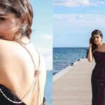Kalyani Priyadarshan's black and maroon gown steals the spotlight and Fans declare themselves 'Kalyaniholics'