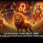 Leo Horoscope Today, May 21, 2026: At work, keep your head down and finish what’s necessary
