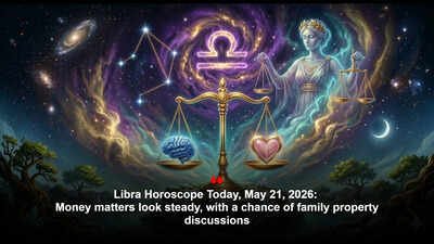 Libra Horoscope Today, May 21, 2026: Money matters look steady, with a chance of family property discussions