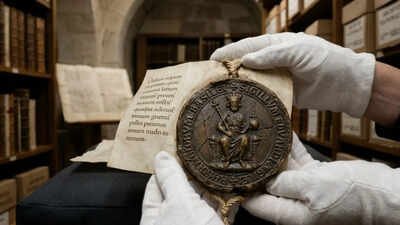 Lost for 40 years: 1,000-year-old royal seal of Edward the Confessor found in Paris | World News