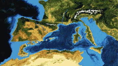 The Mediterranean’s hidden salt giant that formed as seas fell |