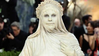 Heidi Klum: Heidi Klum Dazzles at Met Gala 2026 with Stunning Marble Sculpture Look |