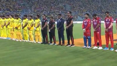 CSK and LSG players observe minute’s silence, wear black armbands in IPL match; here's why