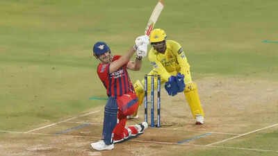 Mitchell Marsh lights up Lucknow, dents CSK's IPL playoff push in LSG's seven-wicket victory