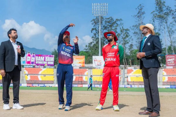 Nepal 256/10 in 49.5 Overs | NEP vs OMA Live Score: Dipendra Airee, Gulsan Jha steady Nepal innings vs Oman