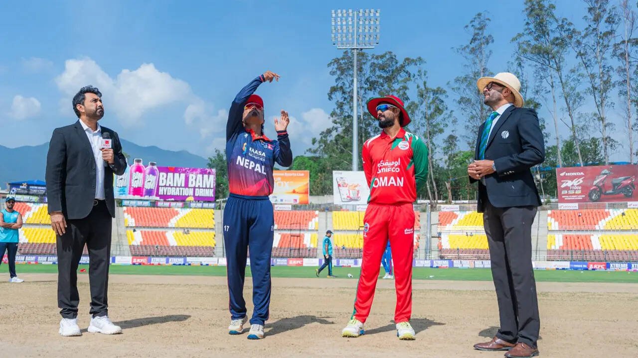 Nepal 256/10 in 49.5 Overs | NEP vs OMA Live Score: Dipendra Airee, Gulsan Jha steady Nepal innings vs Oman
