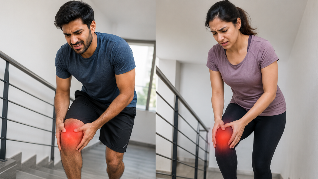 Knee pain in your 30s? Doctors warn that pain while using stairs could be an early red flag