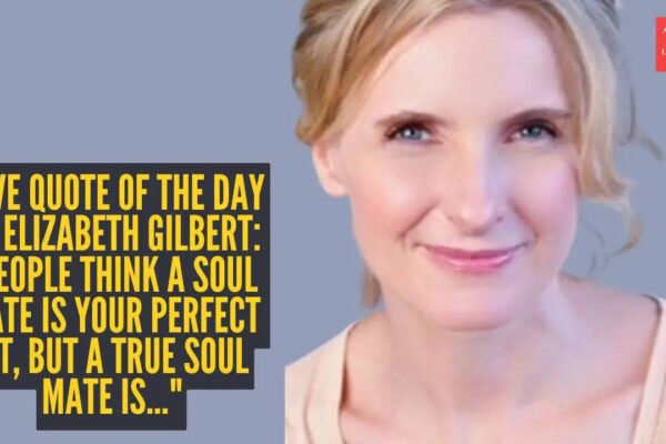 People think a soul mate is your perfect fit, but a true soul mate is...