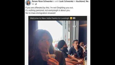 It was not racist: New Zealand woman says police came to her house for her 'Welcome to New India' FB post