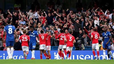 Nottingham Forest sink Chelsea 3-1 to hurt their chances of UEFA Champions League qualification | Football News