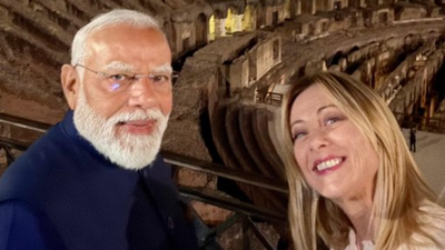 Italy PM Meloni welcomes 'friend' PM Modi with selfie and a warm message