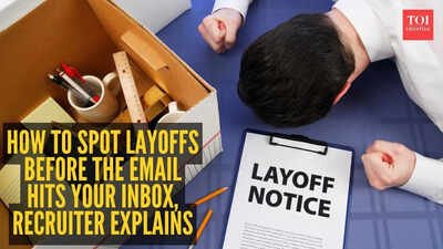 How to spot layoffs before the email hits your inbox, recruiter explains |