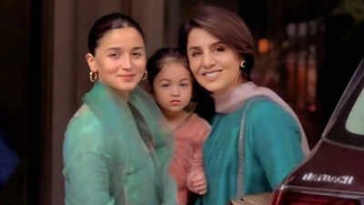 Neetu Kapoor reveals granddaughter Raha Kapoor gives her ‘pedicures’ every morning: ‘She puts rollers in my hair’ | Hindi Movie News