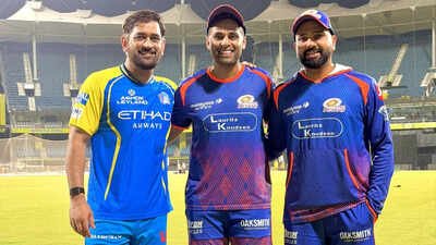 'Pehle Rohit bhai, phir Dhoni bhai ... ': Suryakumar Yadav reveals story behind iconic pic - WATCH | Cricket News
