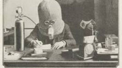 How Hugo Gernsback’s bizarre 1925 invention was designed to block 95% of sound and induce total concentration amongst workers and inventors
