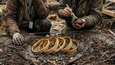 This 1,000-year-old Viking treasure found in Denmark contains nearly pure gold arm rings | World News
