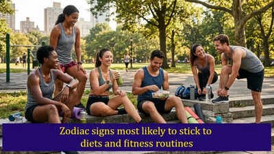 Zodiac signs most likely to stick to diets and fitness routines