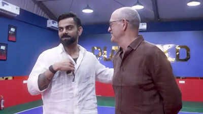 Virat Kohli: ‘You’re one of the OGs’: Virat Kohli’s heartfelt tribute for RCB stalwart Evan Speechly - Watch | Cricket News