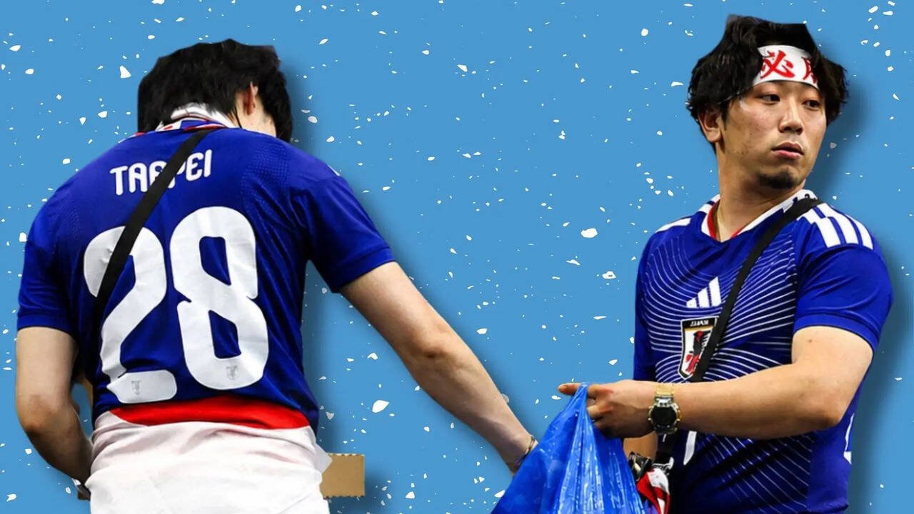 Japan fans criticised for cleaning up stadium at FIFA World Cup 2026, they have been doing it for decades