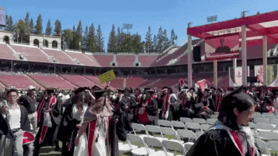 Sunder Pichai: Watch: Stanford students boo Sundar Pichai, walk out during Google CEO's commencement speech