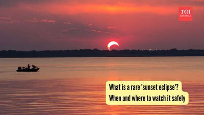 Sunset Eclipse: What is a rare 'sunset eclipse'? When and where to watch it safely