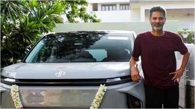 Prabhu Deva buys an ultra-luxurious electric limousine worth Rs 70 lakh featuring 16-way adjustable massage seats and dual sunroof - SEE PICS |