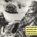 Ram Dass Quote: Quote of the day by Ram Dass: "It is important to expect nothing, to take every experience, including the negative ones, as merely steps on the path, and to proceed"; What a former Harvard psychologist and Neem Karoli Baba's follower had to say on keeping expectations