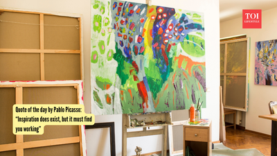Quote of the day by Pablo Picasso: “Inspiration does exist, but it must find you working”