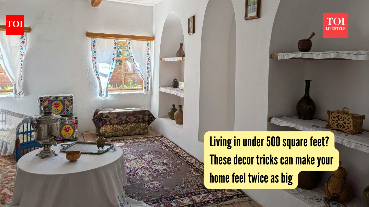Living in under 500 square feet? These decor tricks can make your home feel twice as big