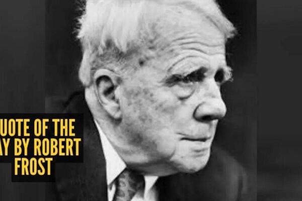 Robert Frost Quotes: Quote of the day by Robert Frost: “In three words I can sum up everything I've learned about life: it...”
