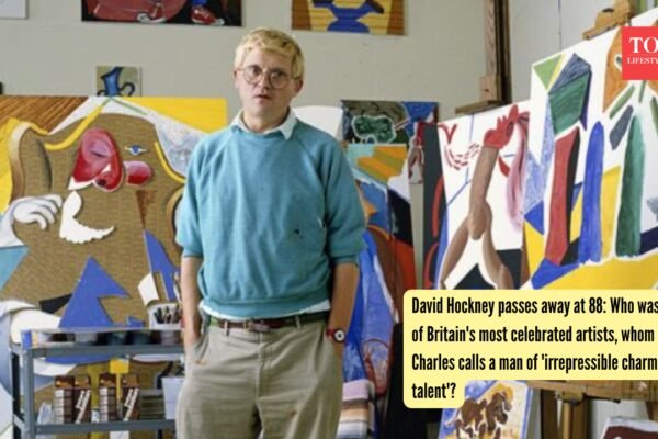 David Hockney Death News: David Hockney, one of Britain’s most celebrated artists, whom King Charles III called a man of “irrepressible charm and talent,” passes away at 88
