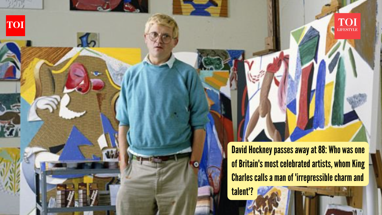 David Hockney Death News: David Hockney, one of Britain’s most celebrated artists, whom King Charles III called a man of “irrepressible charm and talent,” passes away at 88