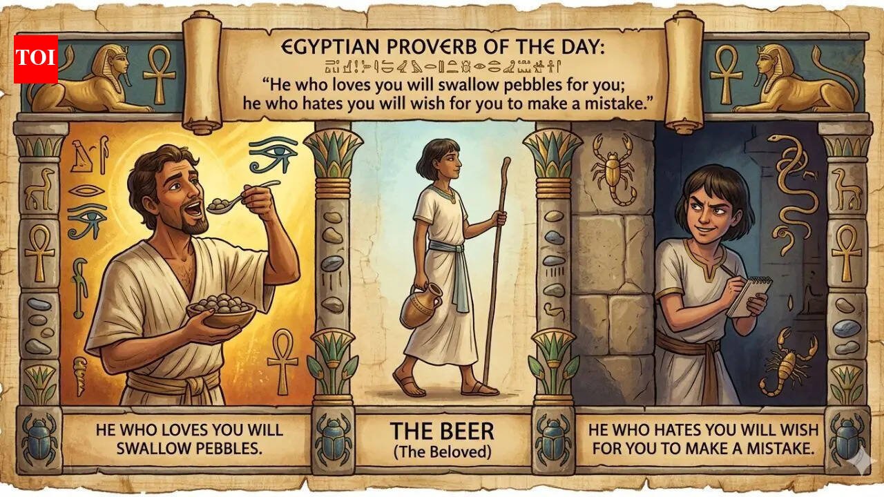Egyptian proverb of the day: “He who loves you will swallow pebbles for you; he who hates you will…” - what this ancient saying reveals about loyalty and human nature |