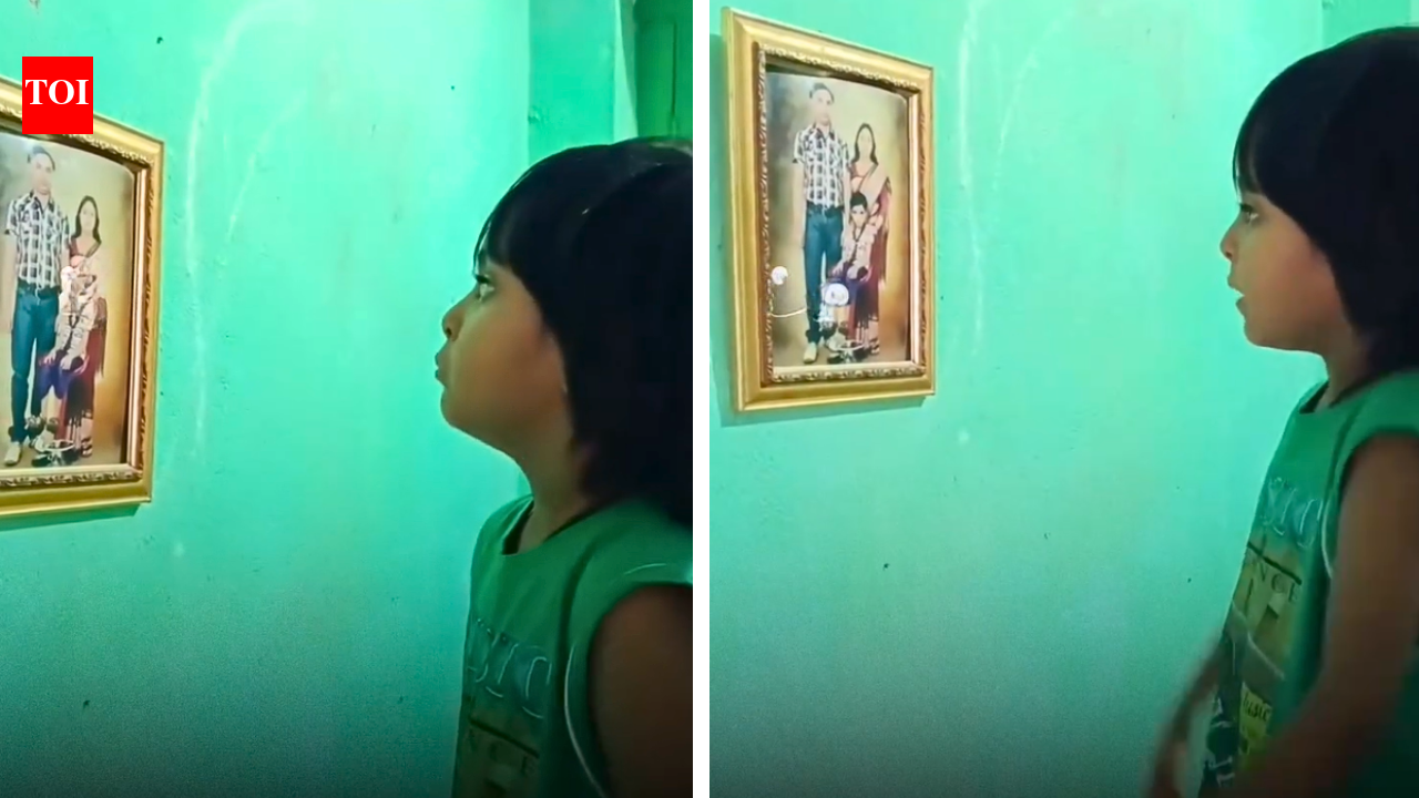 Girl Talking To Dead Father Viral Video: “Everyone has a father, but you died drinking alcohol”: Little girl’s innocent conversation with her dead father is an eye opener