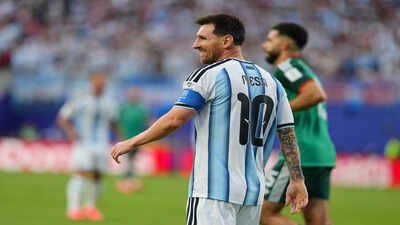 Lionel Messi red card controversy: VAR decision sparks debate despite World Cup record feat | Football News