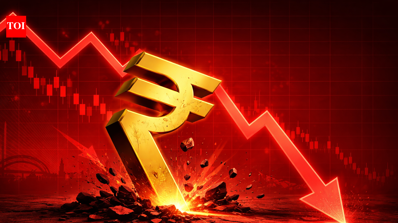 Rupee slips again: Currency tumbles 21 paise to 94.66 against US dollar